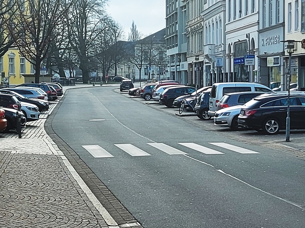 Ein gutes Konzept für eine temporär autofreie Gestaltung der Straße Schloßpatz benötigt Zeit.  Bild: CDU-Fraktion 